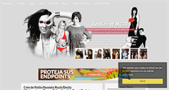 Desktop Screenshot of ladies-of-ncis.com